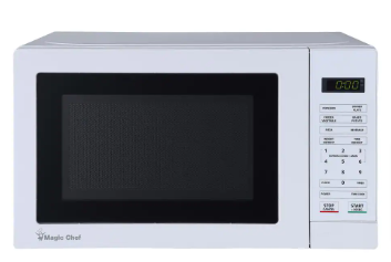 Magic Chef 0.7 cu. ft. 700-Watt Countertop Microwave in White - $40