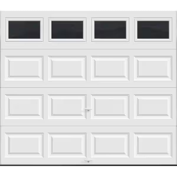 Clopay Classic Steel Short Panel 9 ft x 7 ft Insulated 6.5 R-Value White Garage Door - $600