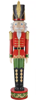 Haute Decor 48 in. Red and Green Christmas Nutcracker - $95