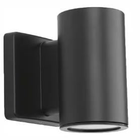 Cylinders Collection 3" Graphite LED Modern Outdoor Small Wall Lantern Light - $50