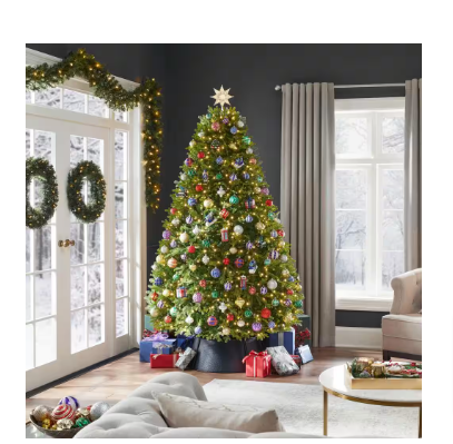 Home Decorators 7.5 ft. Pre-Lit LED Eastcastle Balsam Fir Artificial Christmas Tree - $240