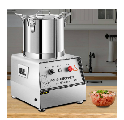 VEVOR 63-Cup Commercial Food Processor Stainless Steel - $270