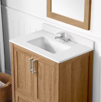 Moorside 30 in. W x 19 in. D x 34.5 in. H Single Sink Vanity in Sweet Maple(No Top) - $175