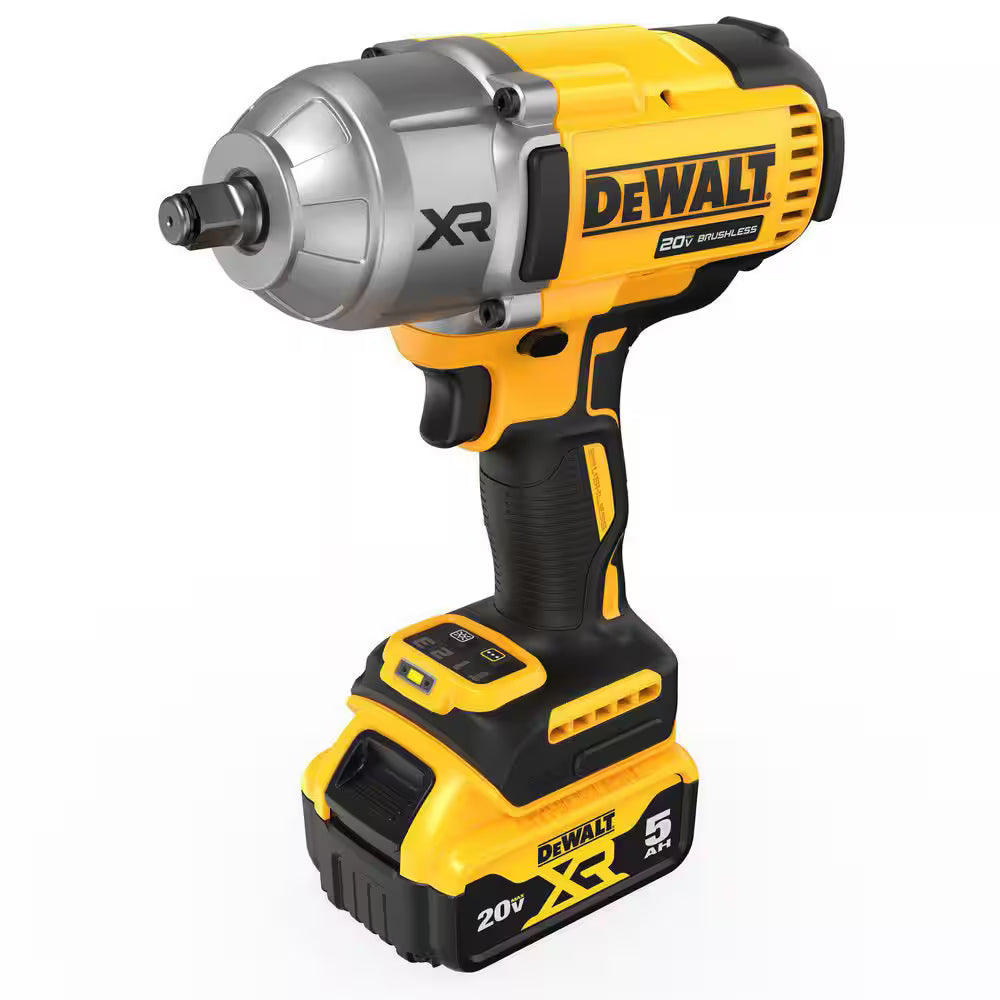 DEWALT 20V MAX Lithium-Ion Cordless 1/2 in. Impact Wrench Kit - $280