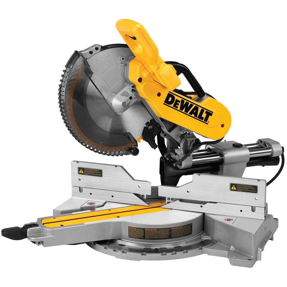 DEWALT 15Amp Corded 12in Double Bevel Sliding Compound MiterSaw