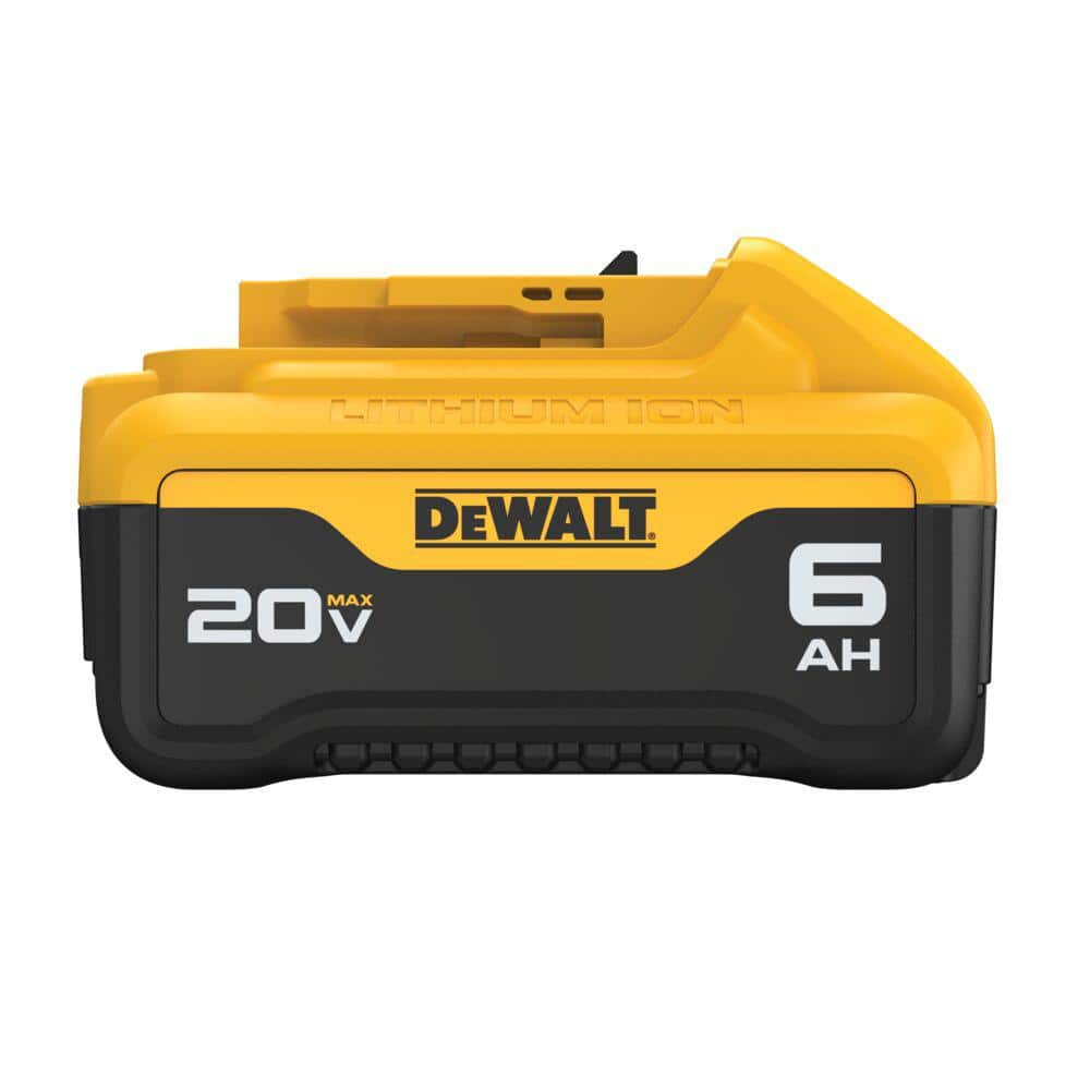 20V MAX Premium Lithium-Ion 6.0Ah Battery Pack (Charger Included) - $125