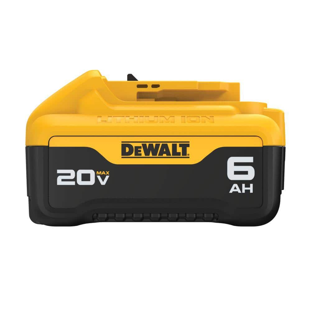 20V MAX Premium Lithium-Ion 6.0Ah Battery Pack (Charger Included) - $125