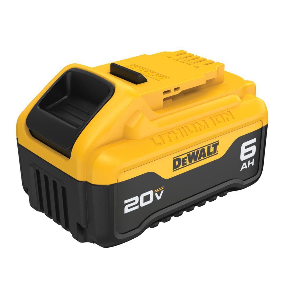 20V MAX Premium Lithium-Ion 6.0Ah Battery Pack (Charger Included) - $125