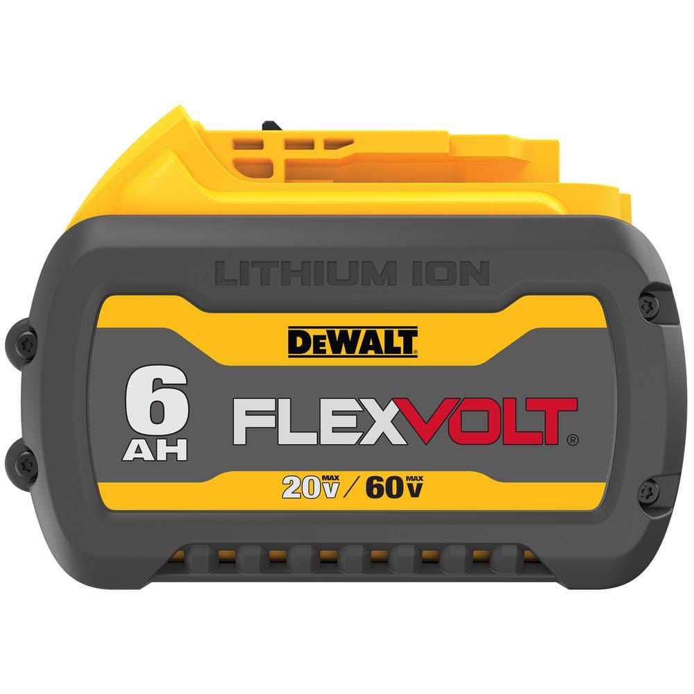 FLEXVOLT 20V/60V MAX Lithium-Ion 6.0Ah Battery Pack (Charger Included) - $170