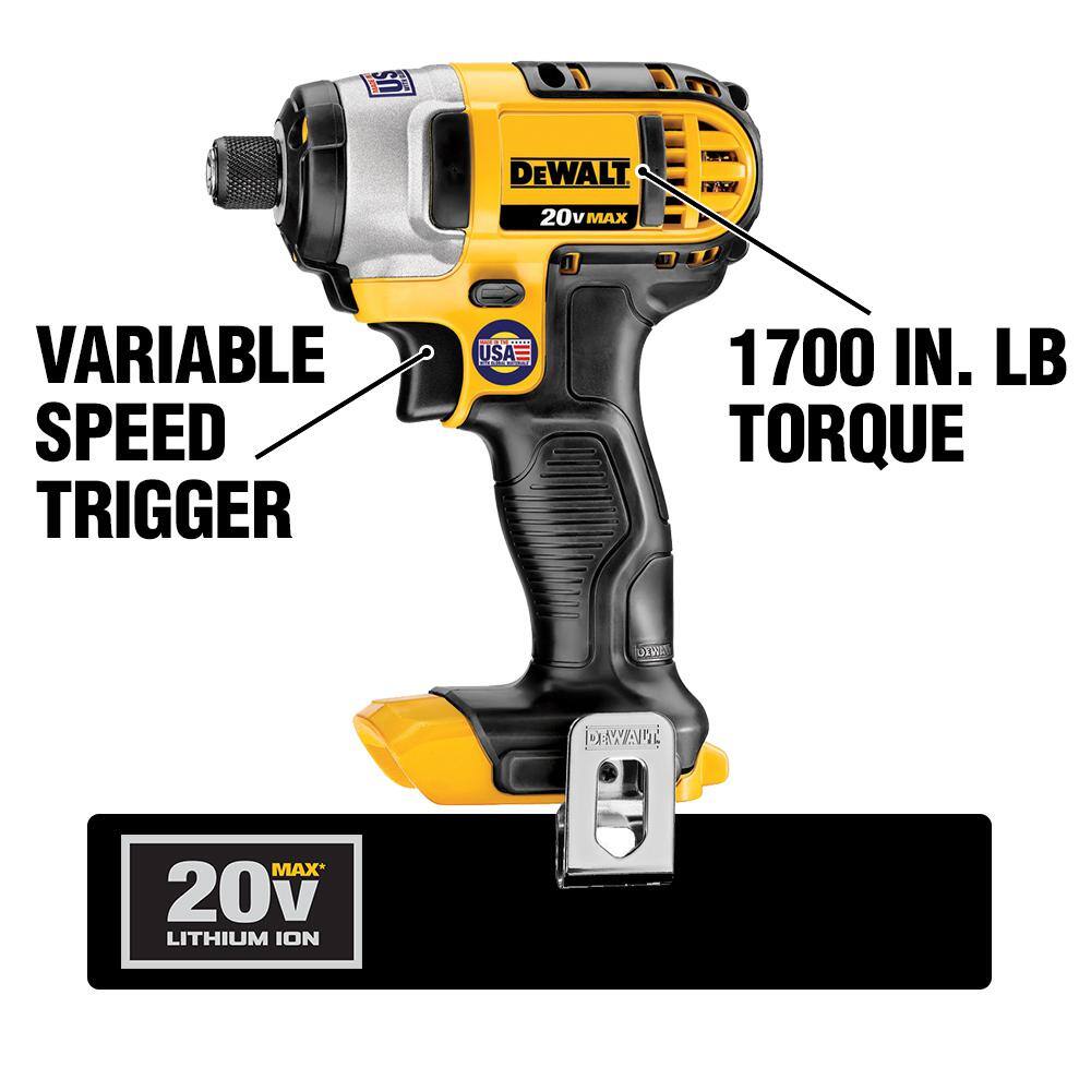 20V MAX Cordless 5 Tool Combo Kit with (2) 20V 3.0Ah Batteries and Charger - $485