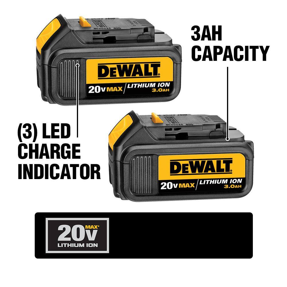 20V MAX Cordless 5 Tool Combo Kit with (2) 20V 3.0Ah Batteries and Charger - $485