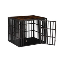 Heavy-Duty Pet Playpen with Cover Metal Dog Fence Crate-$163