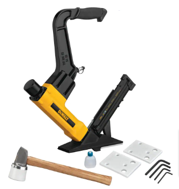 DEWALT 2-in-1 15.5-Gauge & 16-Gauge Flooring Tool (Slightly Used, No Hammer) - $140