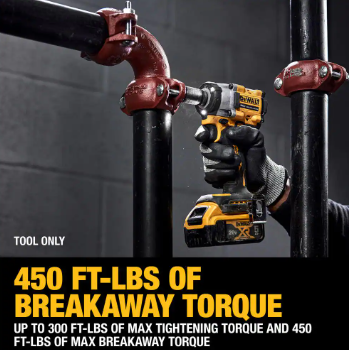 DEWALT ATOMIC 20V MAX Cordless 3/8 in.Variable Speed Impact Wrench (Tool Only) - $145