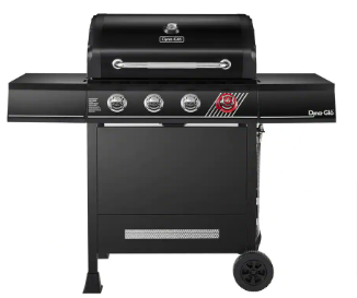 Dyna-Glo 4-Burner Propane Gas Grill in Matte Black - $210 · DISCOUNT BROS