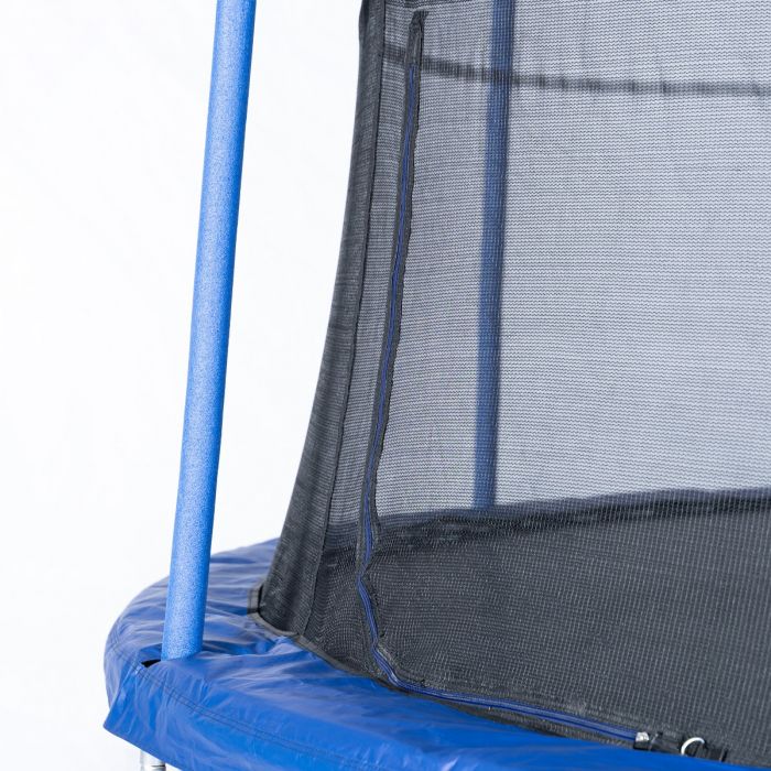 JUMPKING 14FT ROUND TRAMPOLINE WITH SAFETY ENCLOSURE SYSTEM - $155