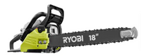 RYOBI 18 in. 38cc 2-Cycle Gas Chainsaw with Heavy Duty Case - $150