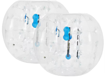 VEVOR 2-Piece Inflatable 4 ft. Bumper Bubble Balls for Backyard - $120