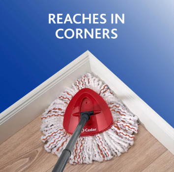 O-Cedar EasyWring Deep Clean Microfiber Spin Mop with Bucket System (Used) - $20