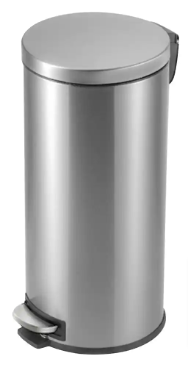 StyleWell 8 Gal. Stainless Steel Round Step-On Trash Can - $25