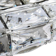 Keighley 18 in. Integrated LED Chrome Bathroom Vanity Light Fixture - $80