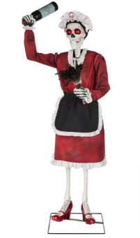 Home Accents Holiday 5.5 ft. Animated Marie the Maid - $140