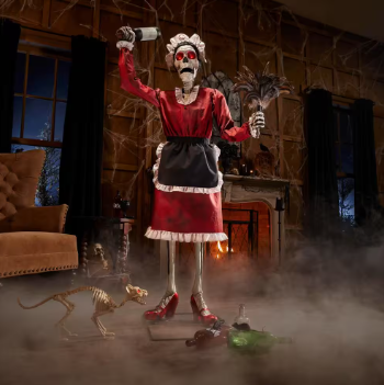 Home Accents Holiday 5.5 ft. Animated Marie the Maid - $140