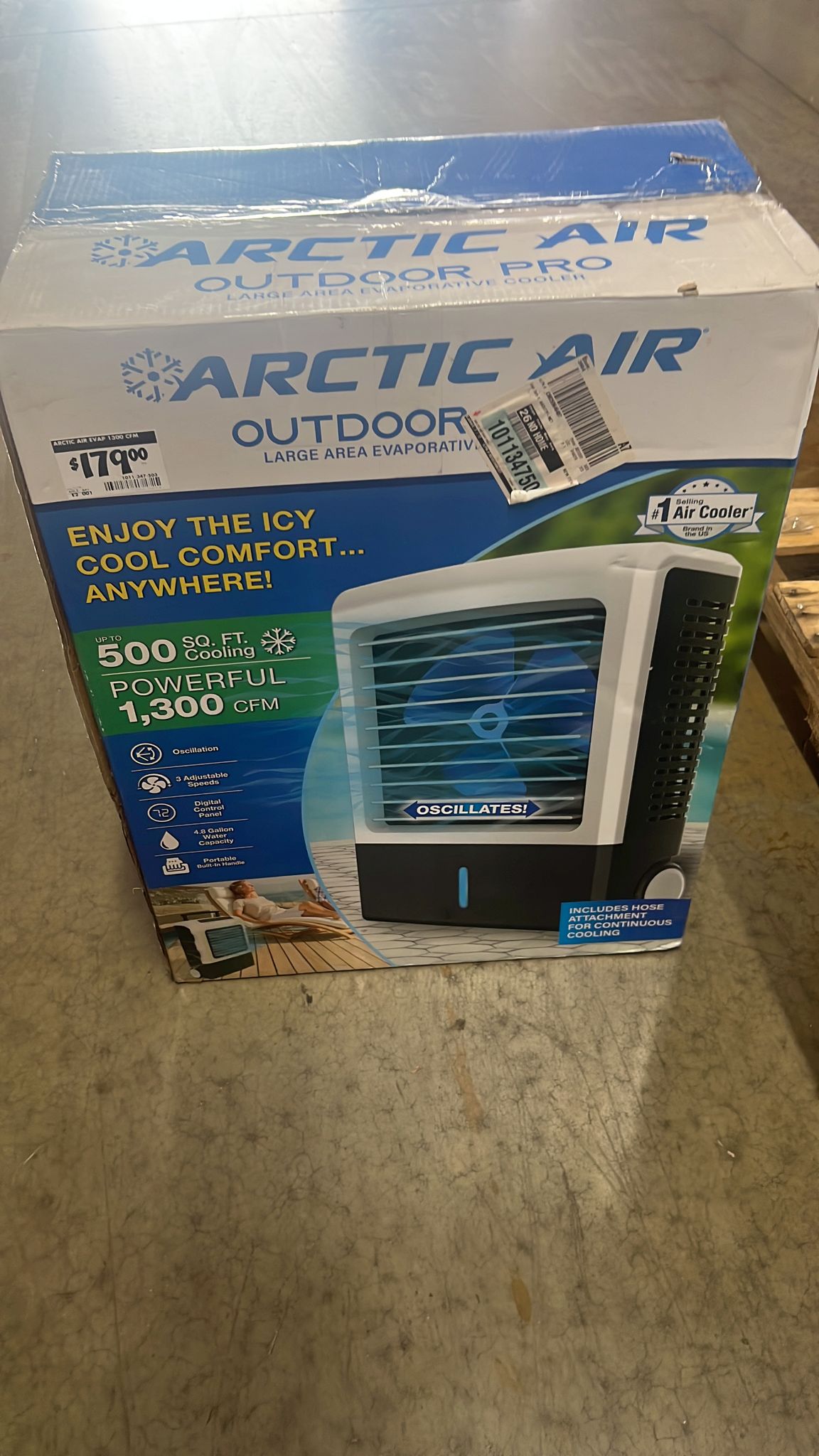 Can shops arctic air be used without water