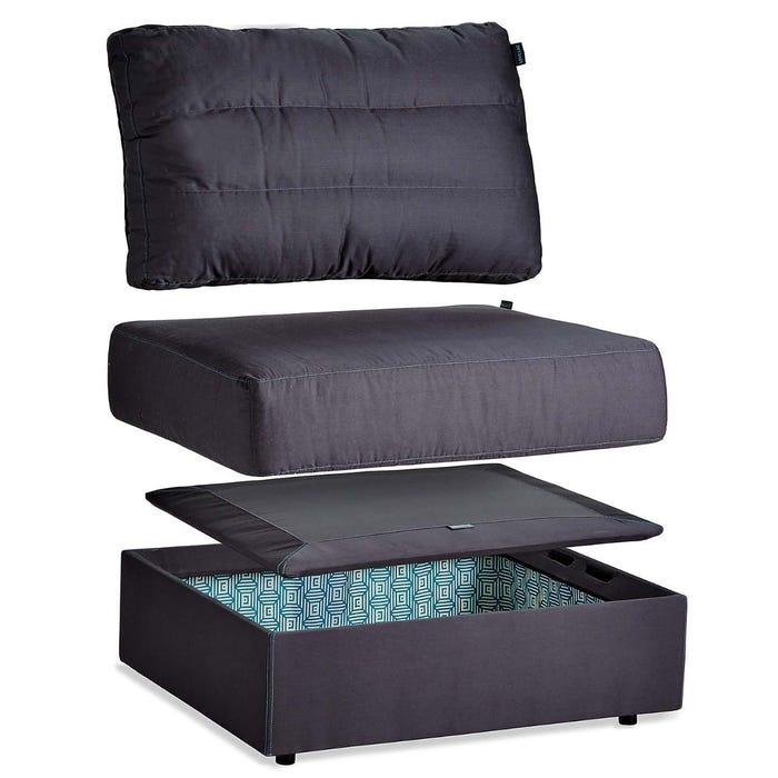 Insert: Seat, Storage, Deep - Down Fill - Floor Model