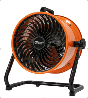 Commercial Electric 10 in. 3-Speed High Velocity Turbo Fan - $50
