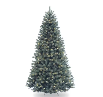 National Tree Company 7 ft. North Valley Spruce Blue Hinged Tree - $145