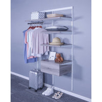 Genevieve Gray Adjustable Closet Organizer Large Drawer Kit - $60
