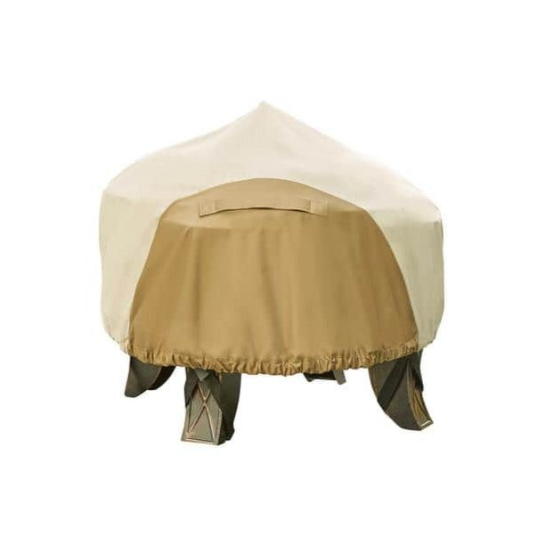 Hampton Bay 30 in. Round Outdoor Patio Fire Pit Cover - $20