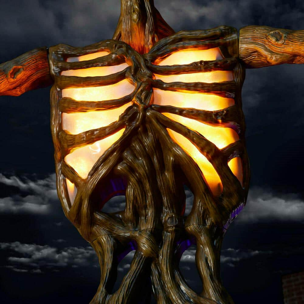 Home Accents Holiday 12 ft. Inferno Pumpkin Skeleton - $500