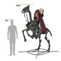 *ENTRY* Home Accents Holiday 8.5 ft. Giant-Sized Animated LED Knight Dullahan