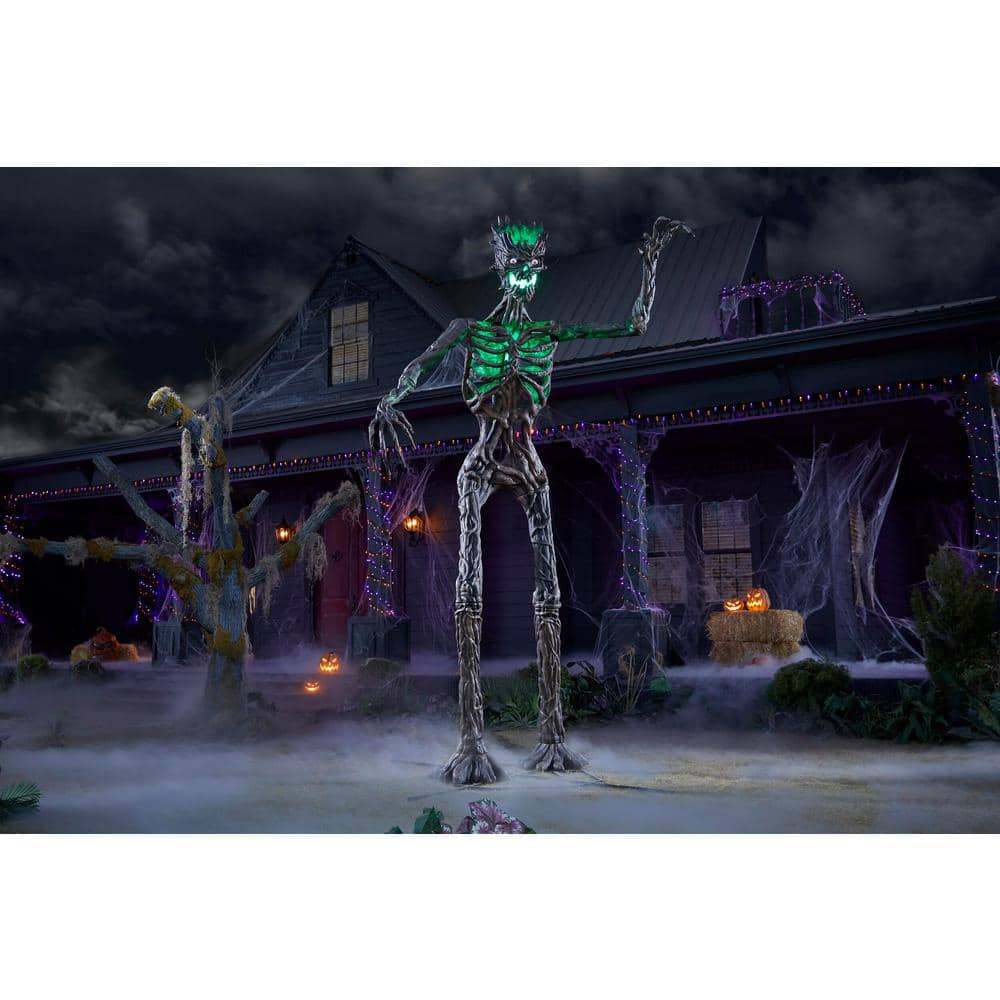 Home Accents Holiday 12.5 ft. Giant-Sized Inferno Deadwood Skeleton - $600