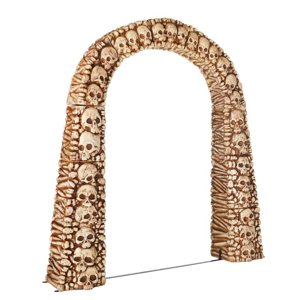 Home Accents Holiday 7.5 ft. Skull And Bones Archway - $200