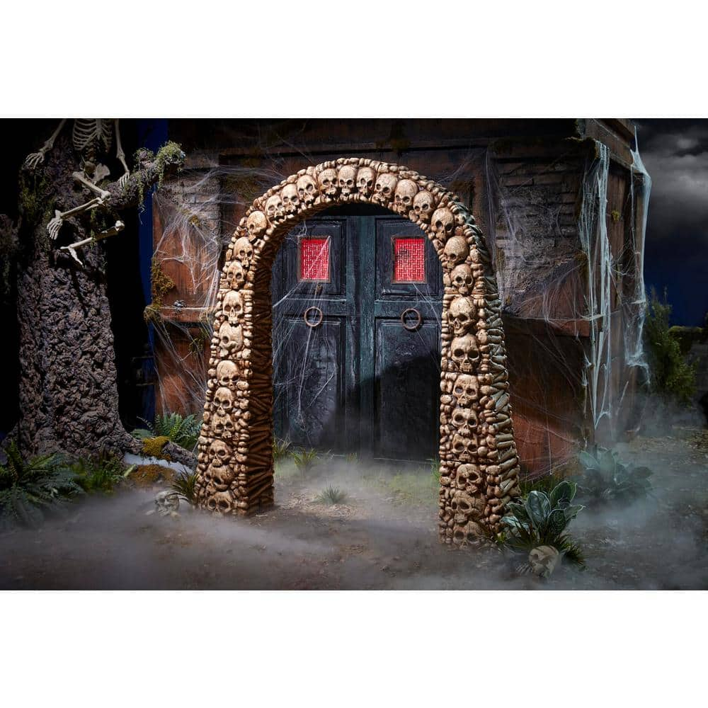 Home Accents Holiday 7.5 ft. Skull And Bones Archway - $200