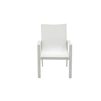 Cooper Springs White Stationary Metal Outdoor Dining Chairs (4-Pack) - $110