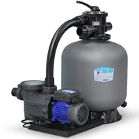 SFP455 1.5 HP Sand Filter Pump 8100GPH with Timer 18in Up to 28000GAL - $325