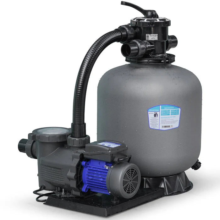 SFP455 1.5 HP Sand Filter Pump 8100GPH with Timer 18in Up to 28000GAL - $325
