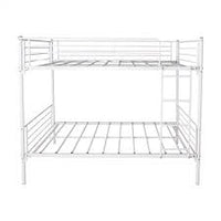 Twin Over Twin Bunk Bed, Removable Ladder & Safety Guard Rail - $150