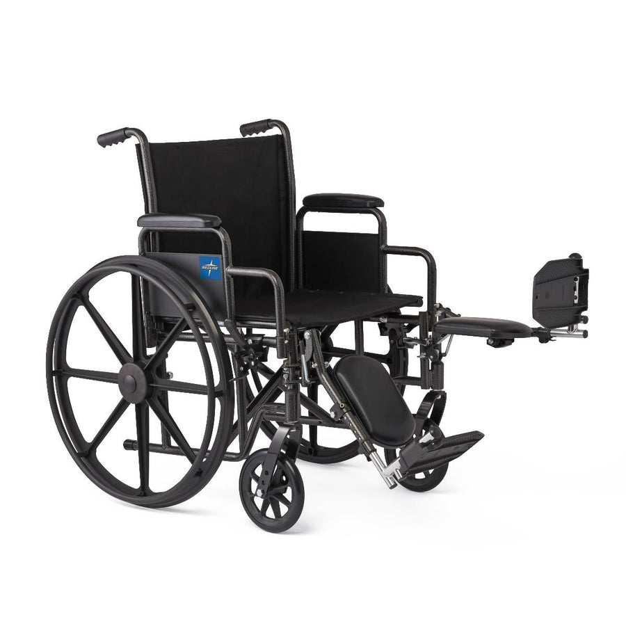 Medline Guardian K1 Wheelchair SA Arm/Elev Leg 20in Seat 1Ct - $120