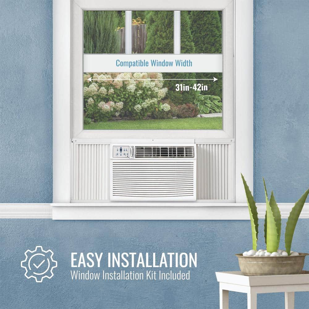 Keystone 23,200/22,900 BTU 230V Window/Wall Air Conditioner with 16,000 BTU - $485