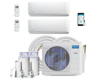 MRCOOL DIY Mini Split - 18k & 12k head 2 Zone Ductless Air Conditioner & Heat Pump - $1630