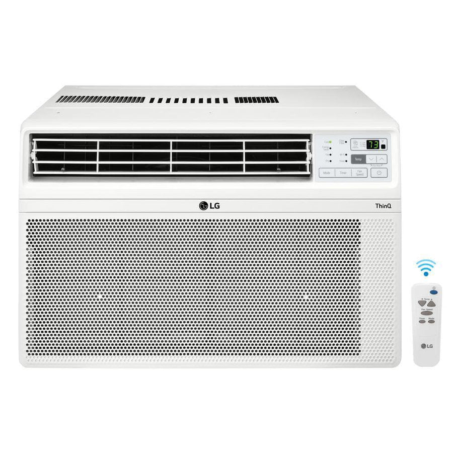 LG 14,000 BTU 115V Window Air Conditioner Cools 800 sq. ft. with Wi-Fi - $300