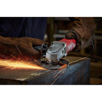 7 Amp Corded 4-1/2 in. Small Angle Grinder with Sliding Lock-On Switch - $60