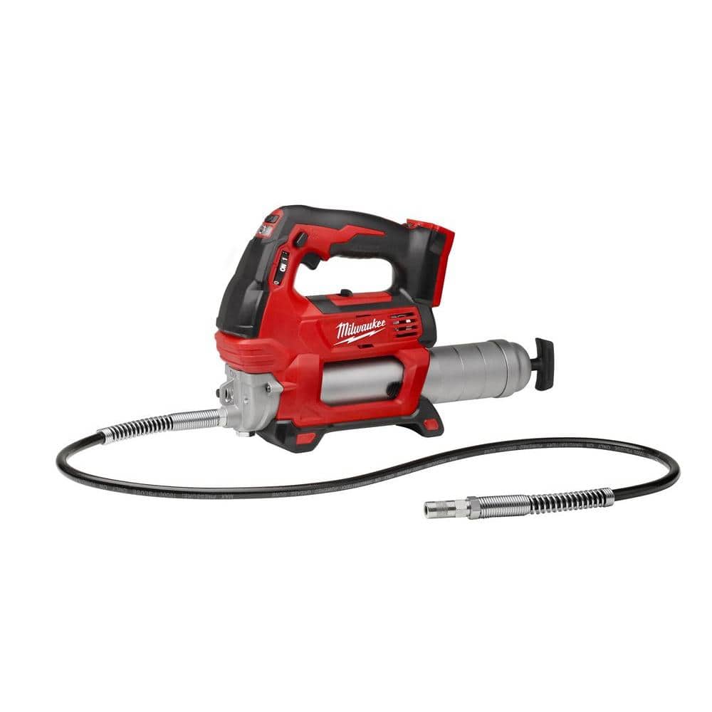 Milwaukee M18 18V Lithium-Ion Cordless Grease Gun 2-Speed (Tool-Only) - $150