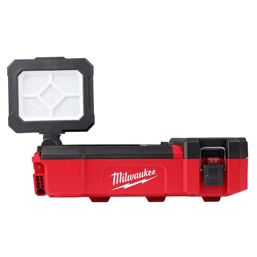 Milwaukee M12 12-Volt Lithium-Ion Cordless PACKOUT Flood Light w/USB Charging - $100