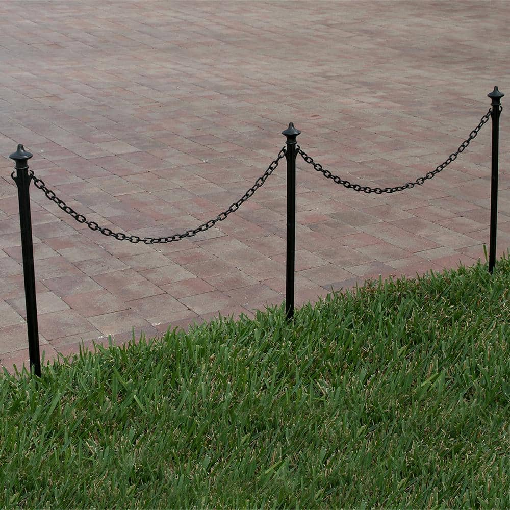 Mr. Chain Colonial Black Ground Pole (24-Pack) - $65